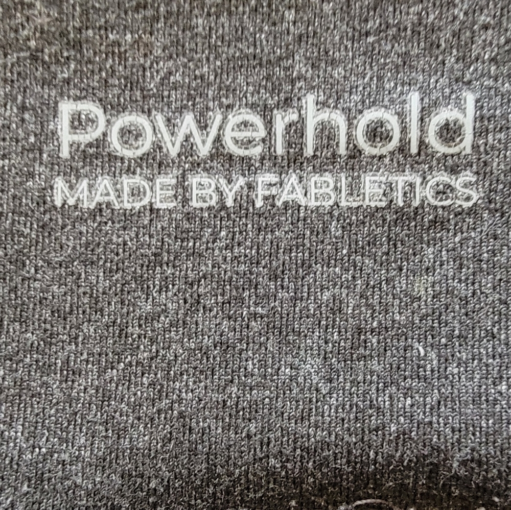 Fabletics Salar Solid Power Hold Dark Grey Heathe… - image 4